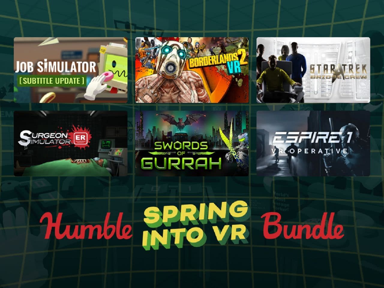 Humble bundle april 2024. Swords of GURRAH VR.