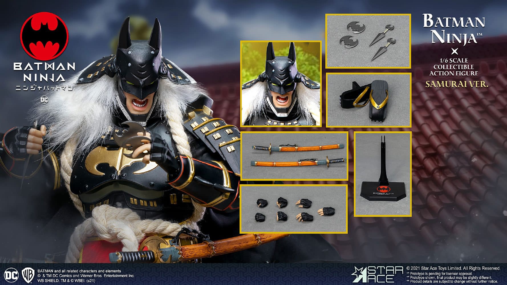 Batman Ninja  Samurai Gets Deluxe Horse Set From Star Ace