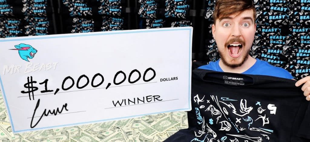 What happened to MrBeast money giveaway photo? r gives