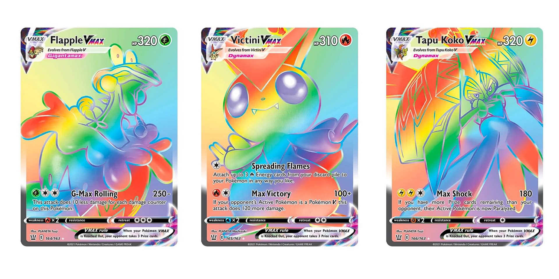 Pokémon V & VMAX Cards of Pokémon TCG: Battle Styles Part 3