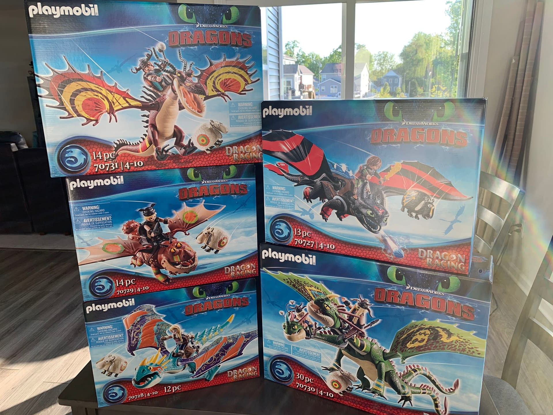 REVIEW: Playmobil Dragon Racing Sets