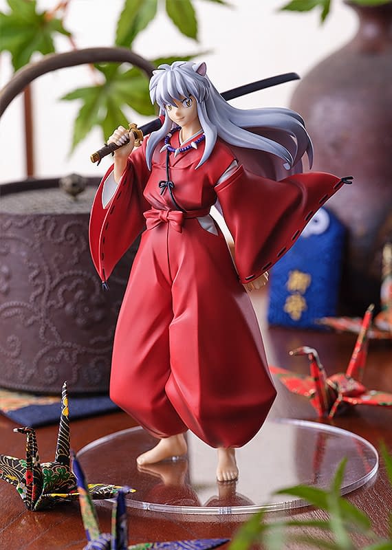 Inuyasha Receives New Pop-Up Parade Statues from Good Smile