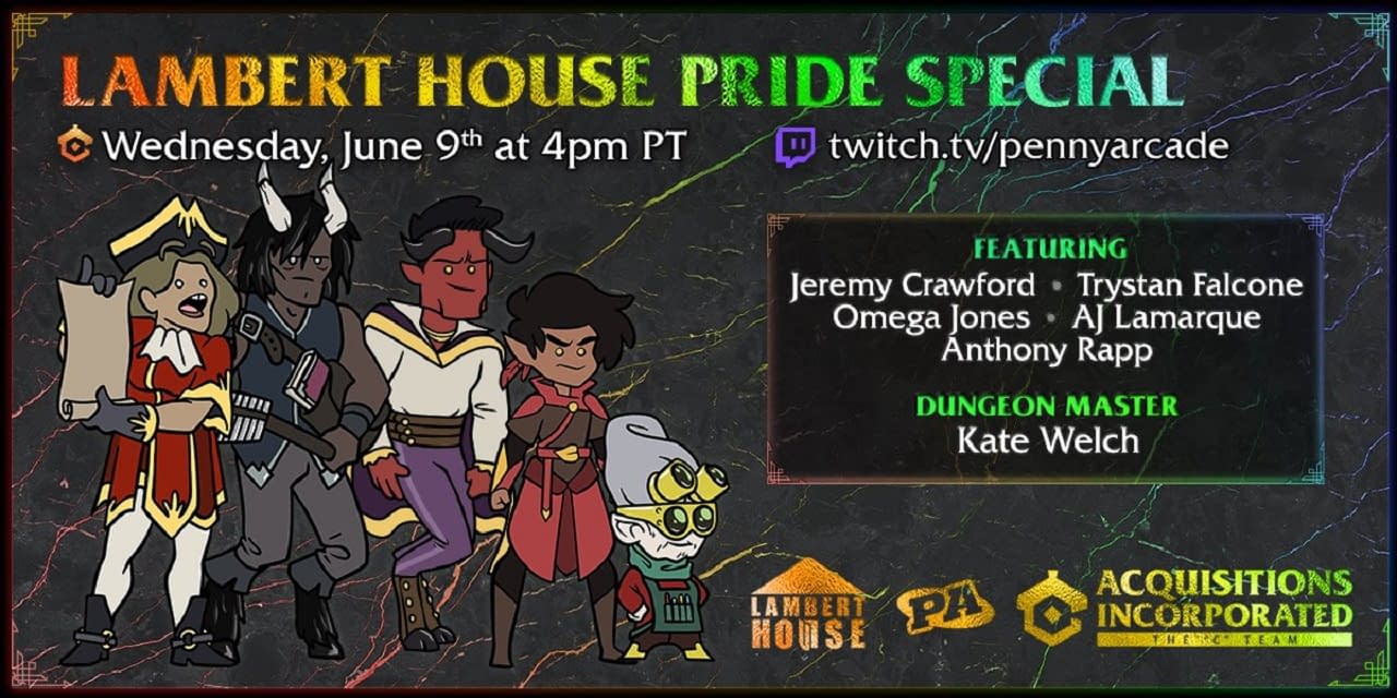 Dungeons & Dragons Announces Lambert House Pride Special