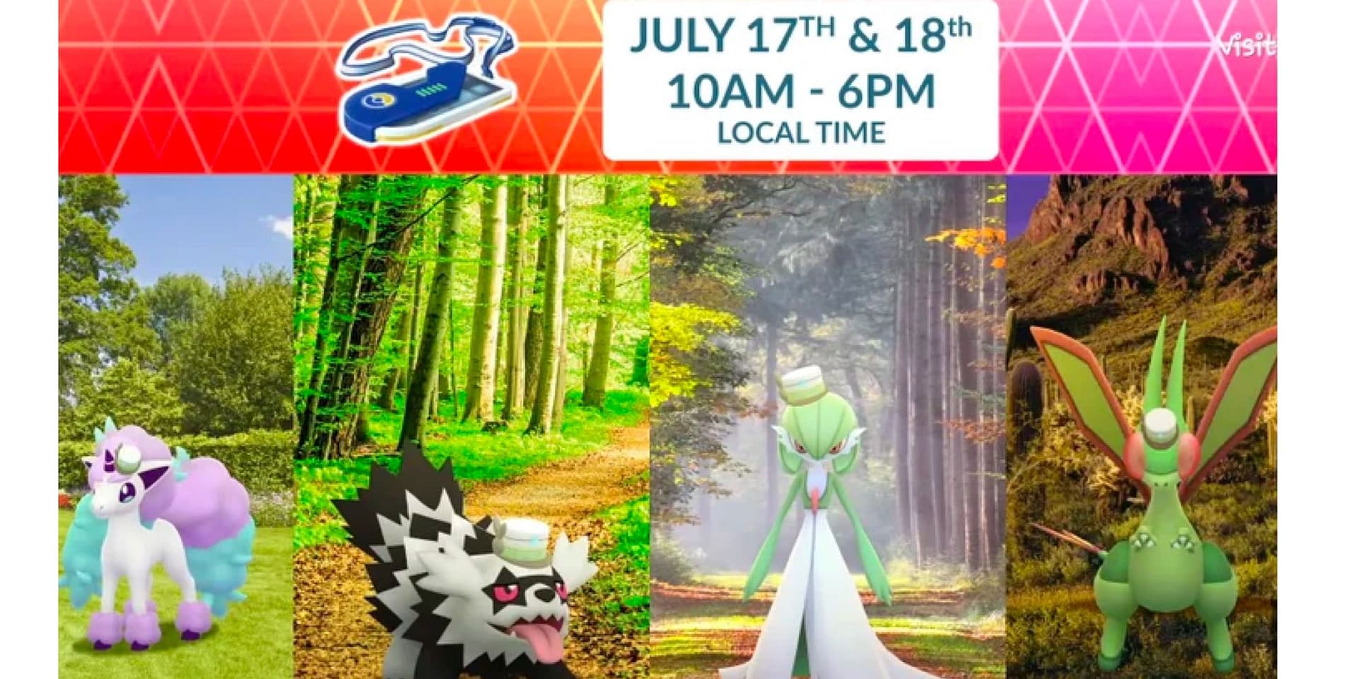 Pokémon GO Fest Costumes for Ponyta, Gardevoir, & More Revealed