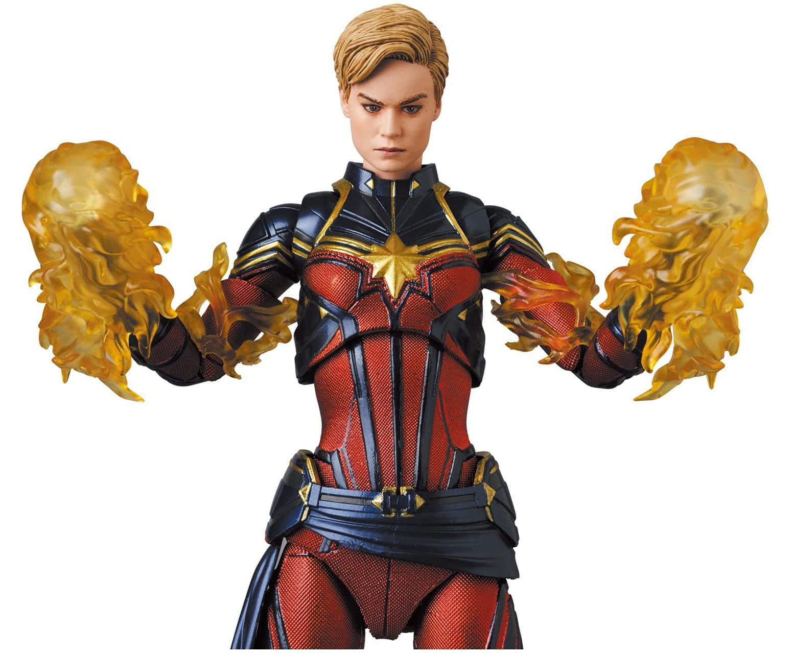 Captain Marvel Embraces the Endgame With New Marvel MAFEX Figure