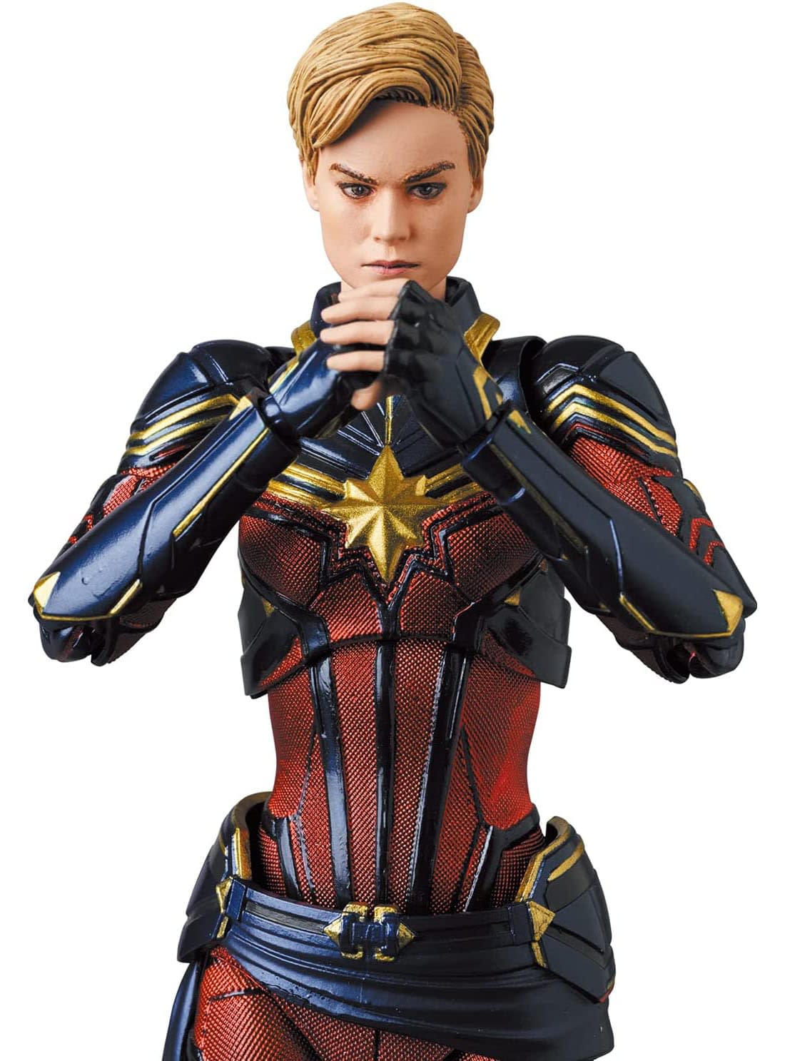 Captain Marvel Embraces the Endgame With New Marvel MAFEX Figure