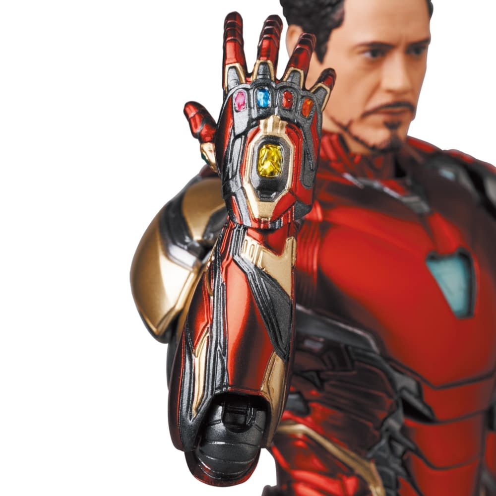 Medicom Updates Their Iron Man Mark 85 MAFEX Figure