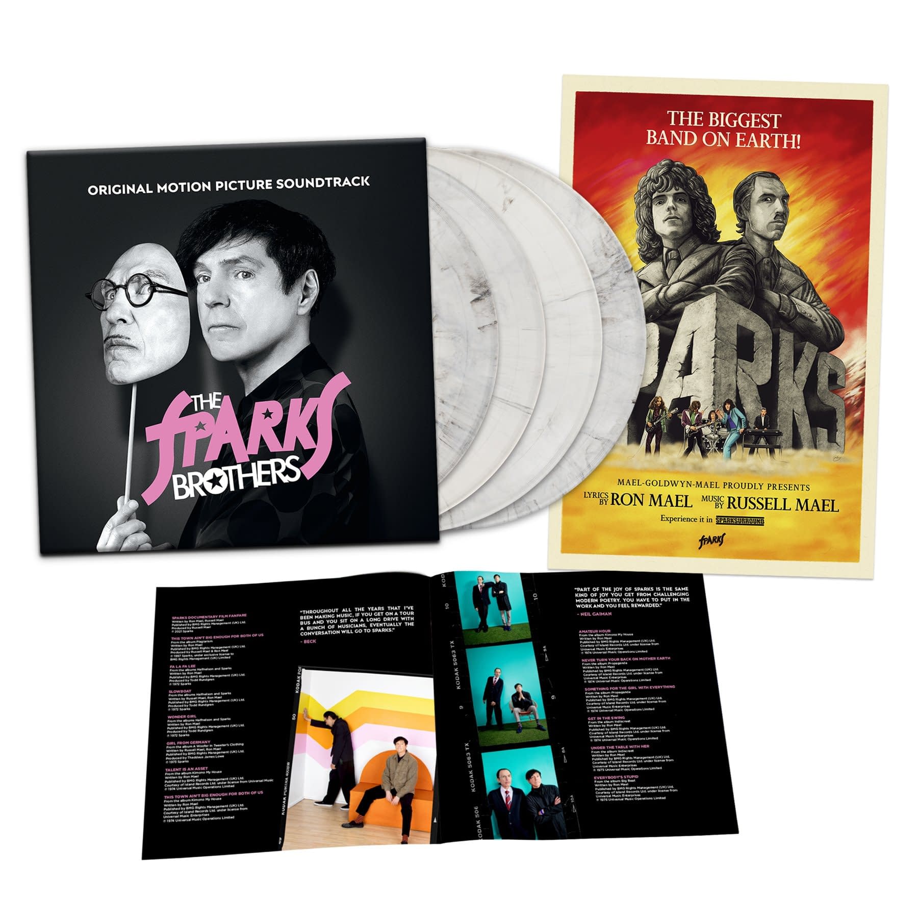 The Sparks Brothers Soundtrack Available Now From Waxwork Records