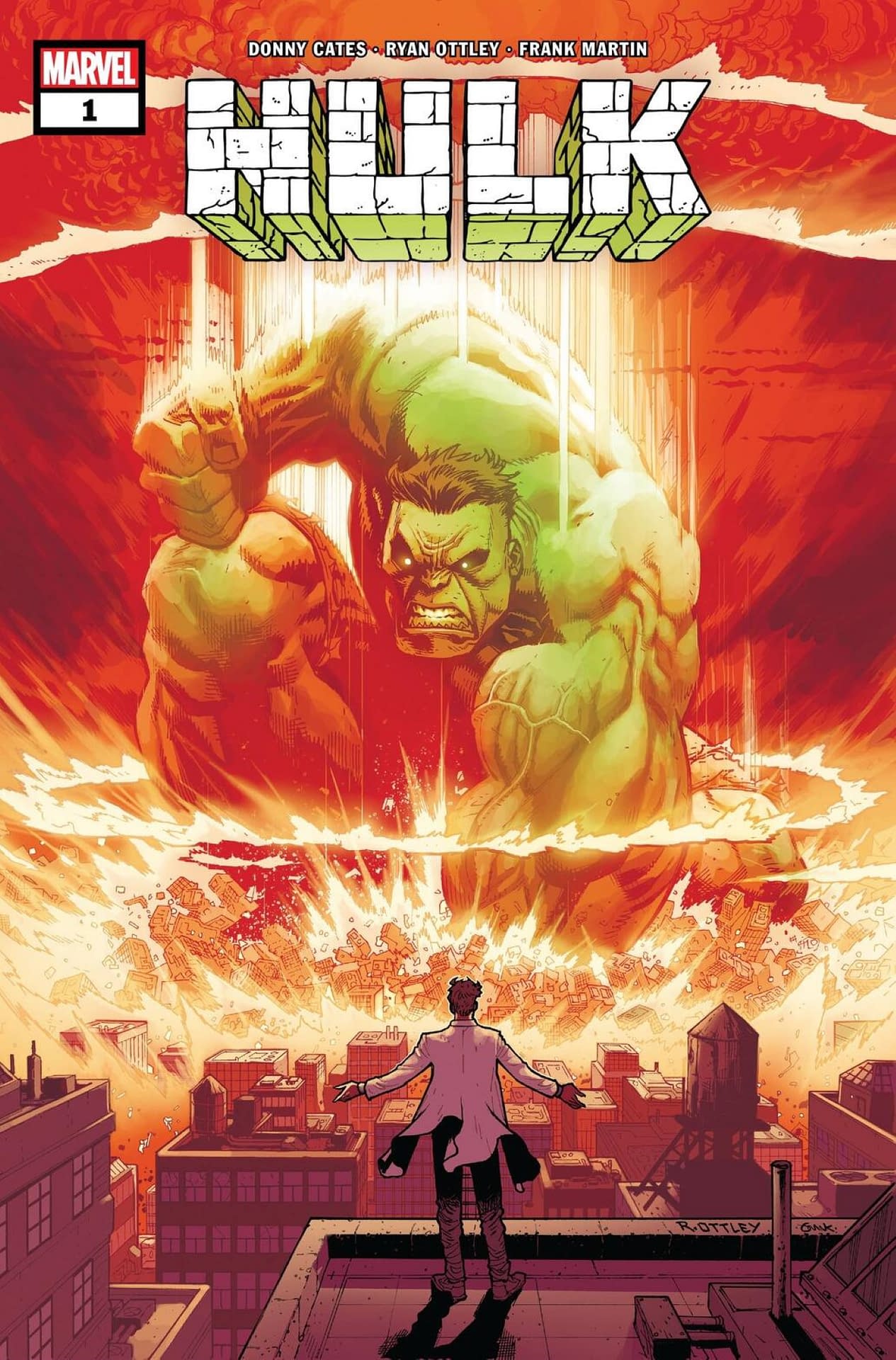 Donny Cates and Ryan Ottley Take Over Hulk Comic in November