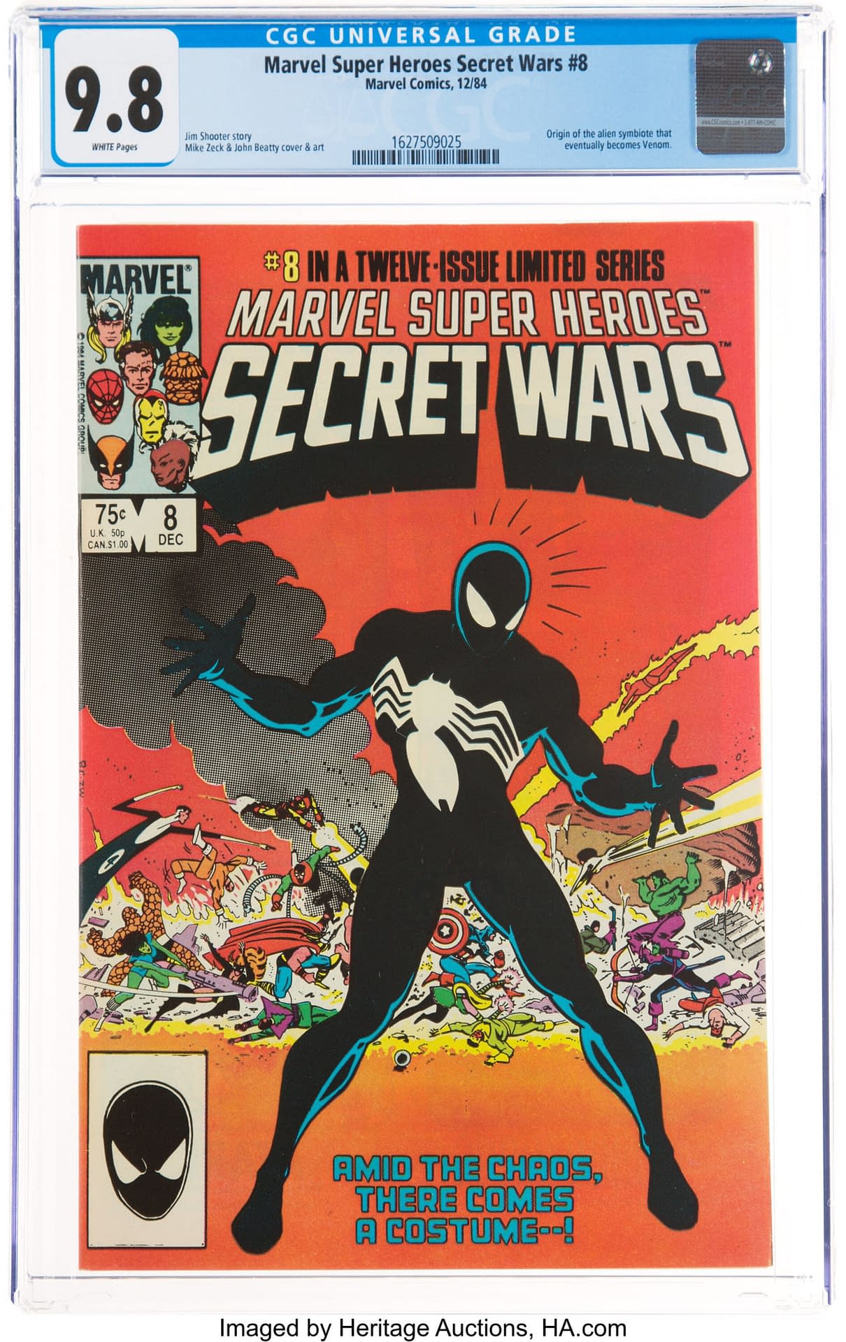 Avengers: Secret Wars Poster inspired by Secret Wars #8 (1984