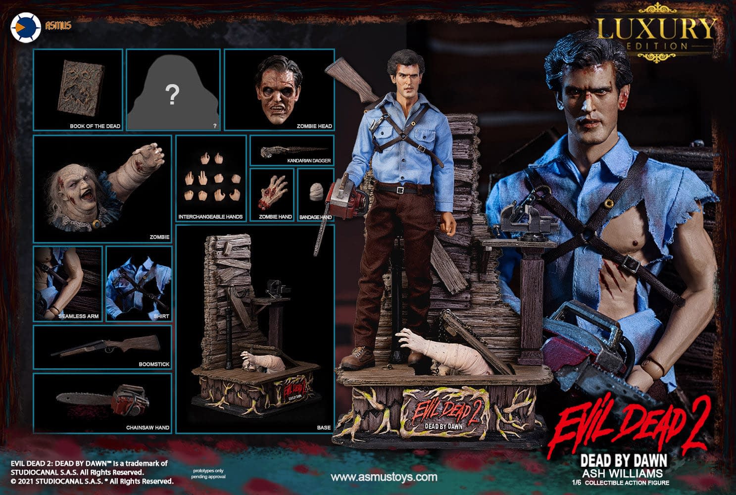 asmus toys evil dead