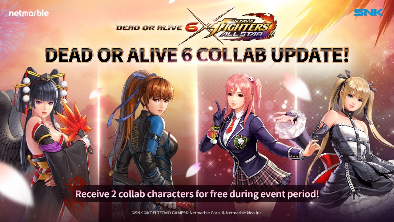 The King Of Fighters AllStar Finally Collaborates With Dead Or Alive 6