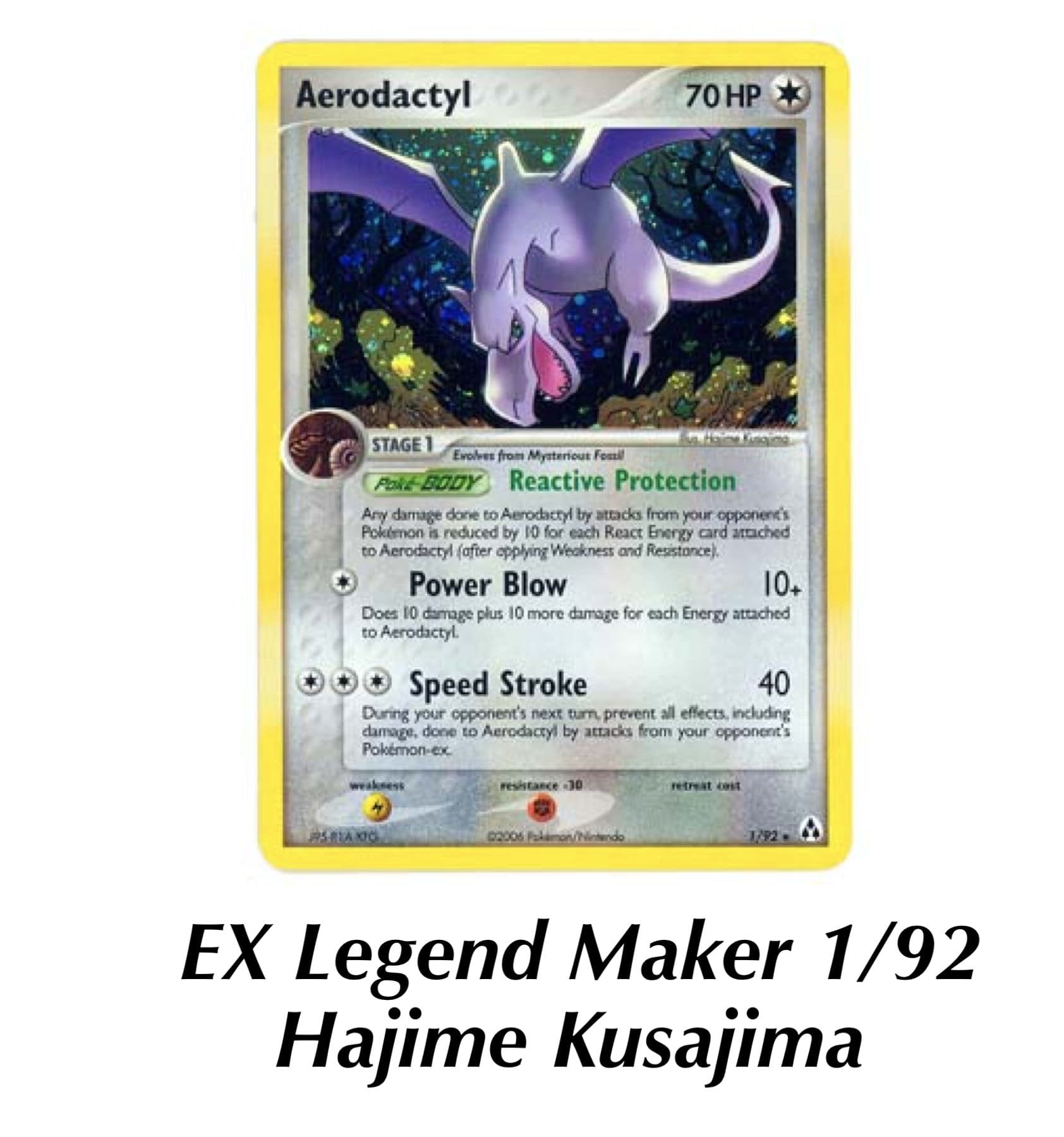 Aerodactyl GX - 106/236 - Ultra Rare - Pokemon » Singles - Pokemon »  Unified Minds - Wild Things Games