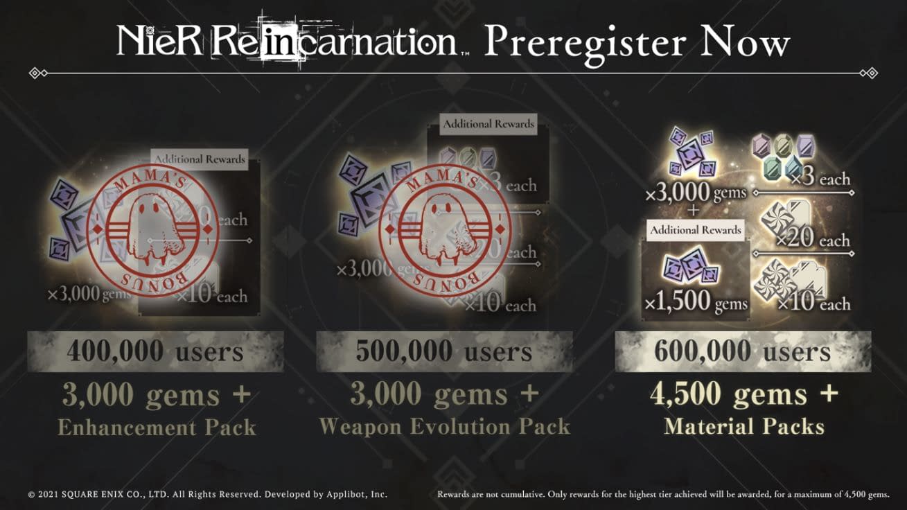NieR Reincarnation FFXIV Crossover Characters and Date Revealed
