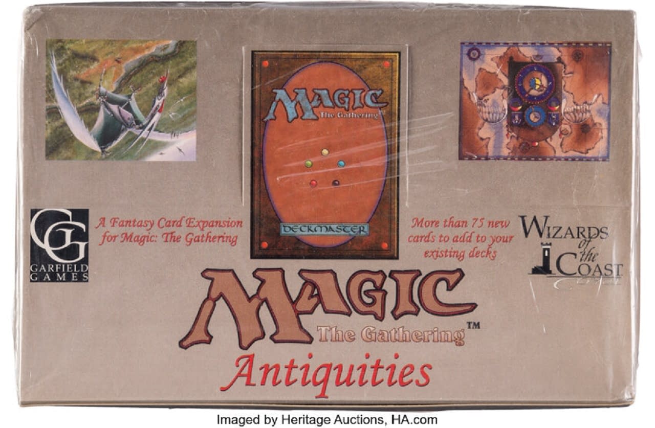 Magic: The Gathering Antiquities Booster Box Auctioned At Heritage