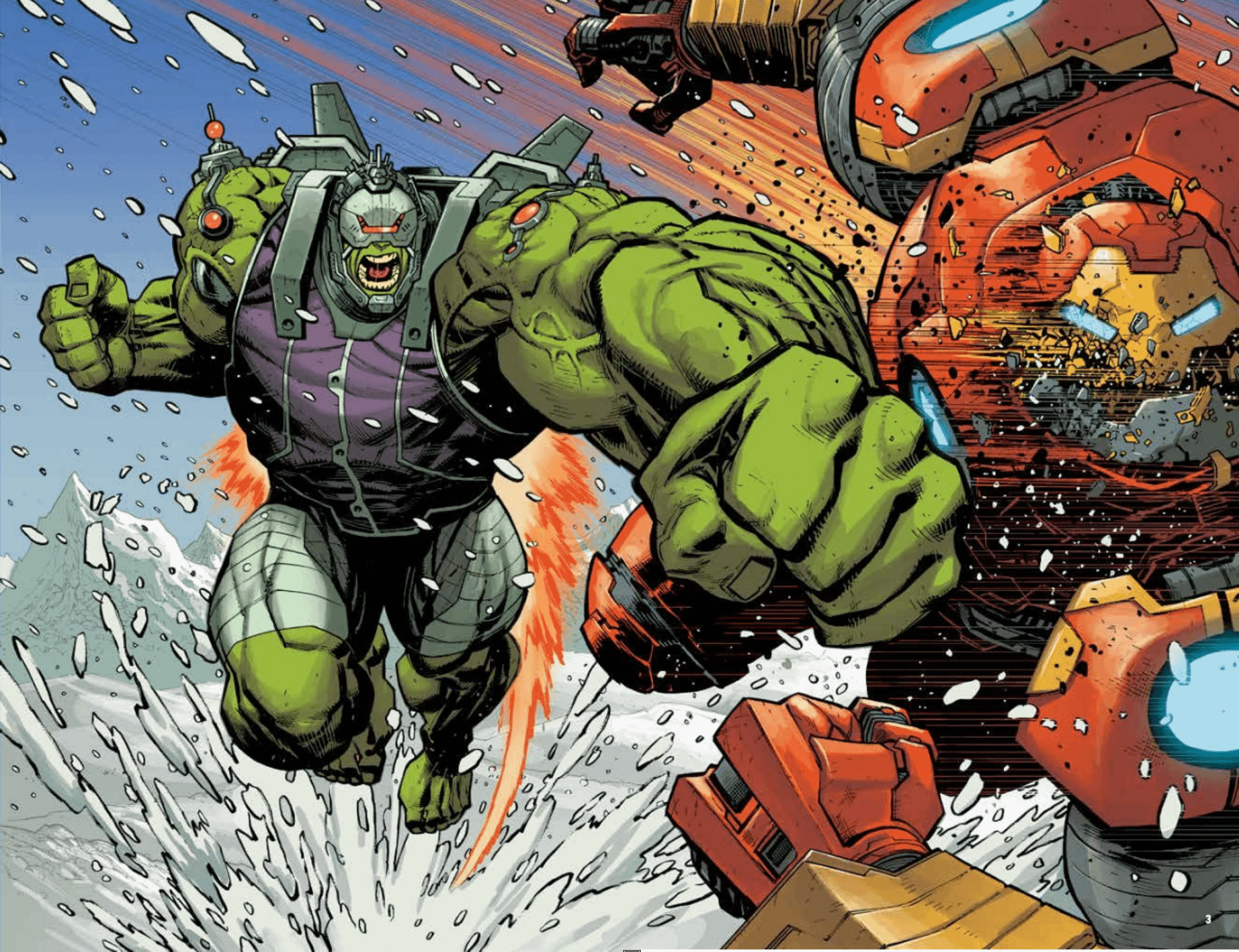 First Look: Bruce Banner Piloting Hulk #1 by Donny Cates, Ryan Ottley