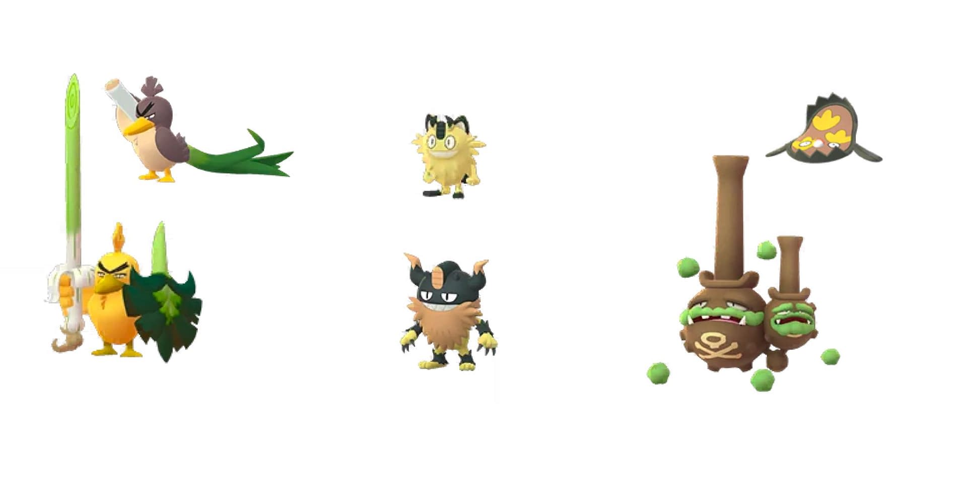 Galarian Farfetch'd and new outfits are live now in Pokémon Go