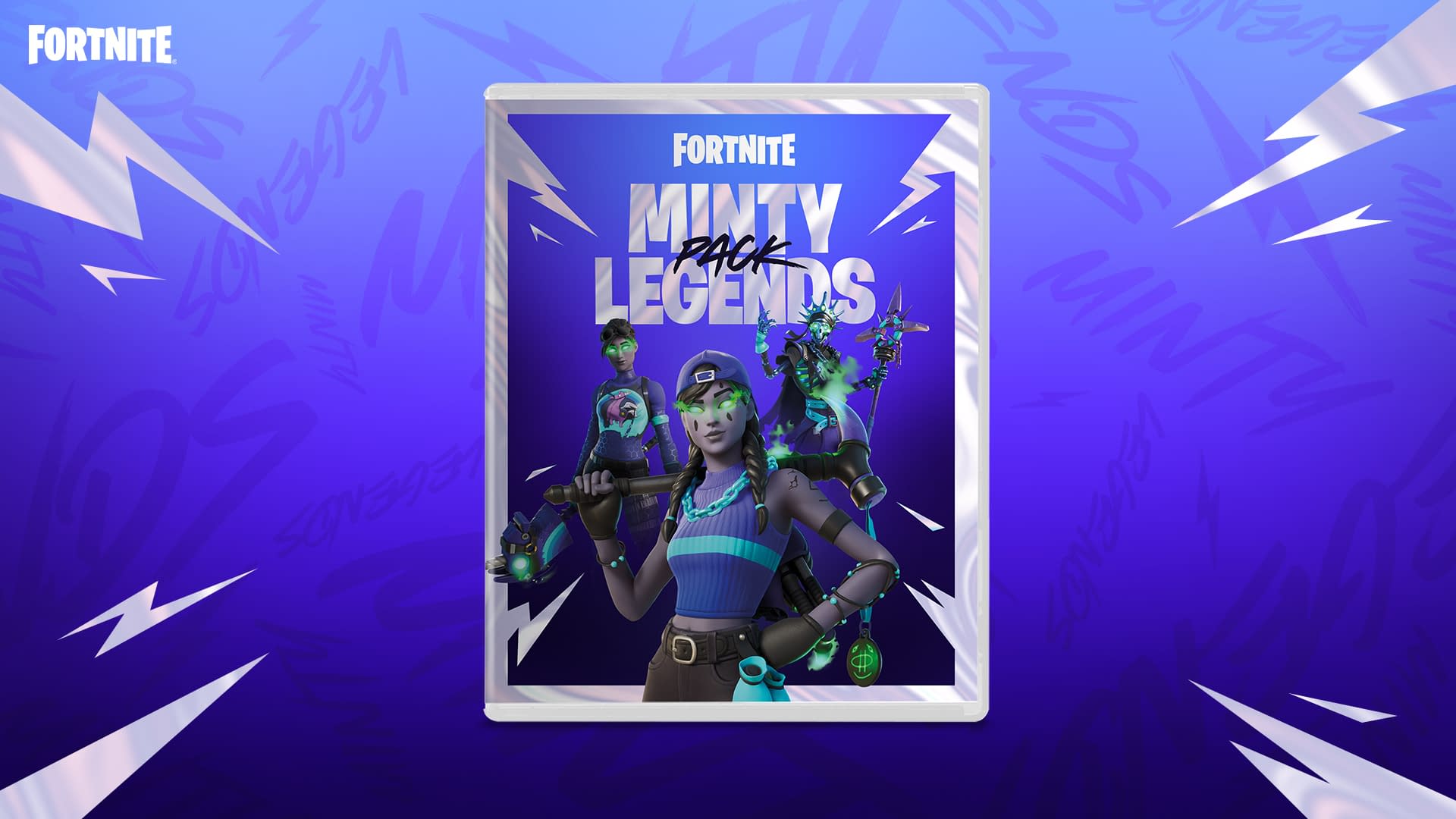 Epic Games Fortnite: Minty Legends Pack For Nintendo Switch New