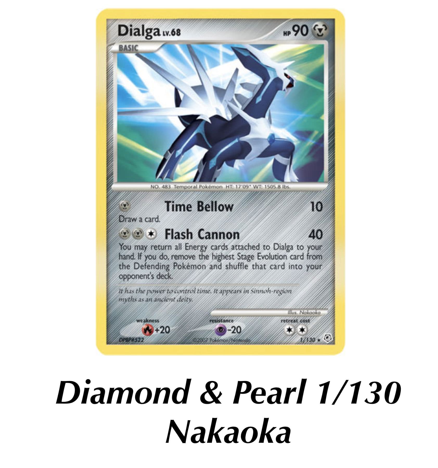 Dialga - Diamond and Pearl - Pokemon