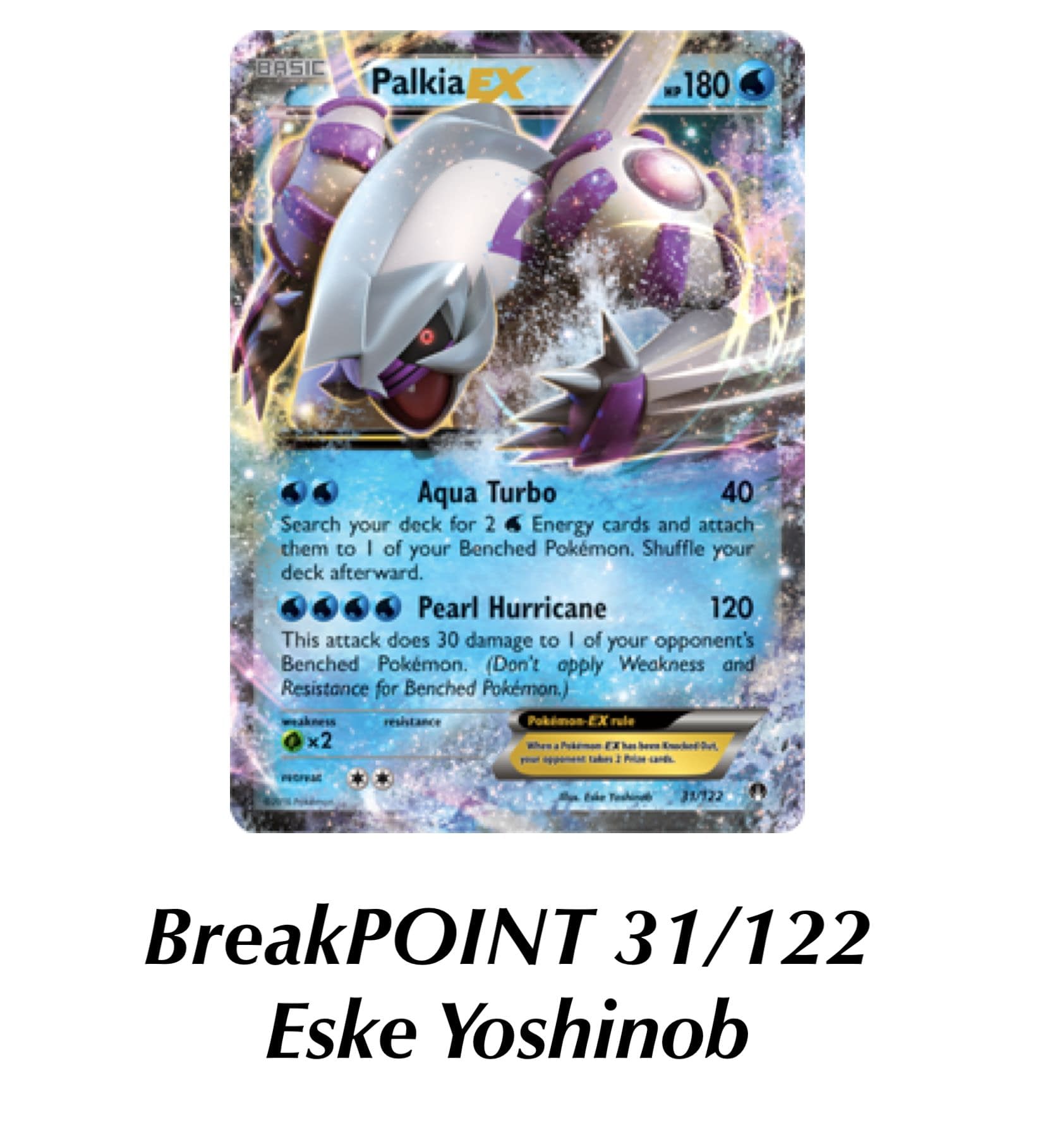 Powerful Pokemon Deck - Kyurem / Palkia