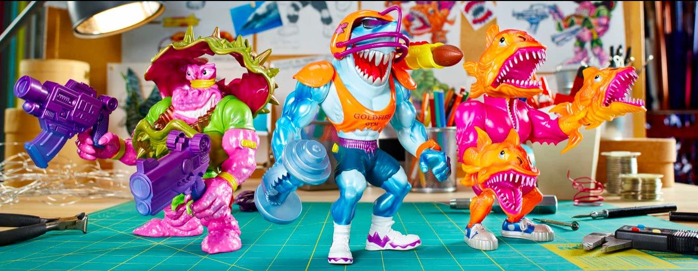 Street Sharks Return with Brand New Releases from Mattel Creations