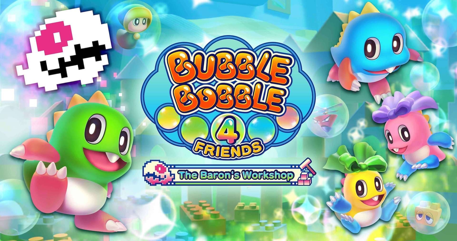 Бабл 4.1. Bubble Bobble 4 friends: the Baron's Workshop. Игра Bubble Bobble. Bubble Bobble 4 friends. Bobble League игра.