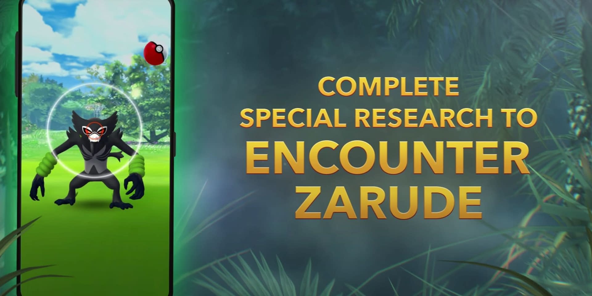 Pokemon GO: Search for Zarude Special Research tasks and rewards