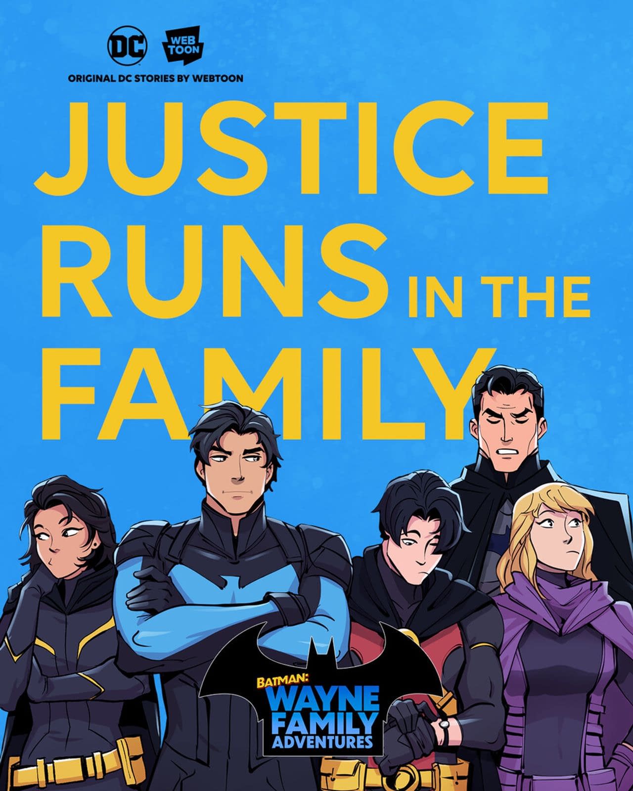 Batman: Wayne Family Adventures is the First DC-Webtoon Collaboration