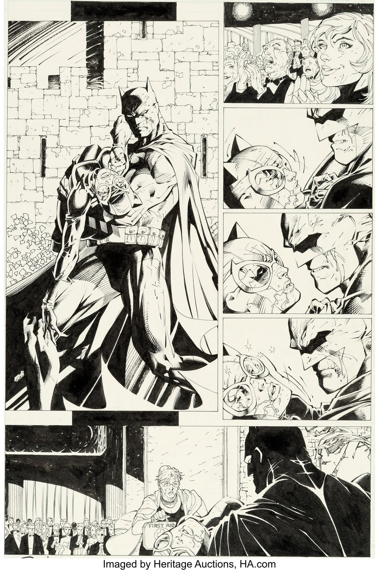 Jim Lee's X-Men, Batman & The Boys Original Artwork At Auction