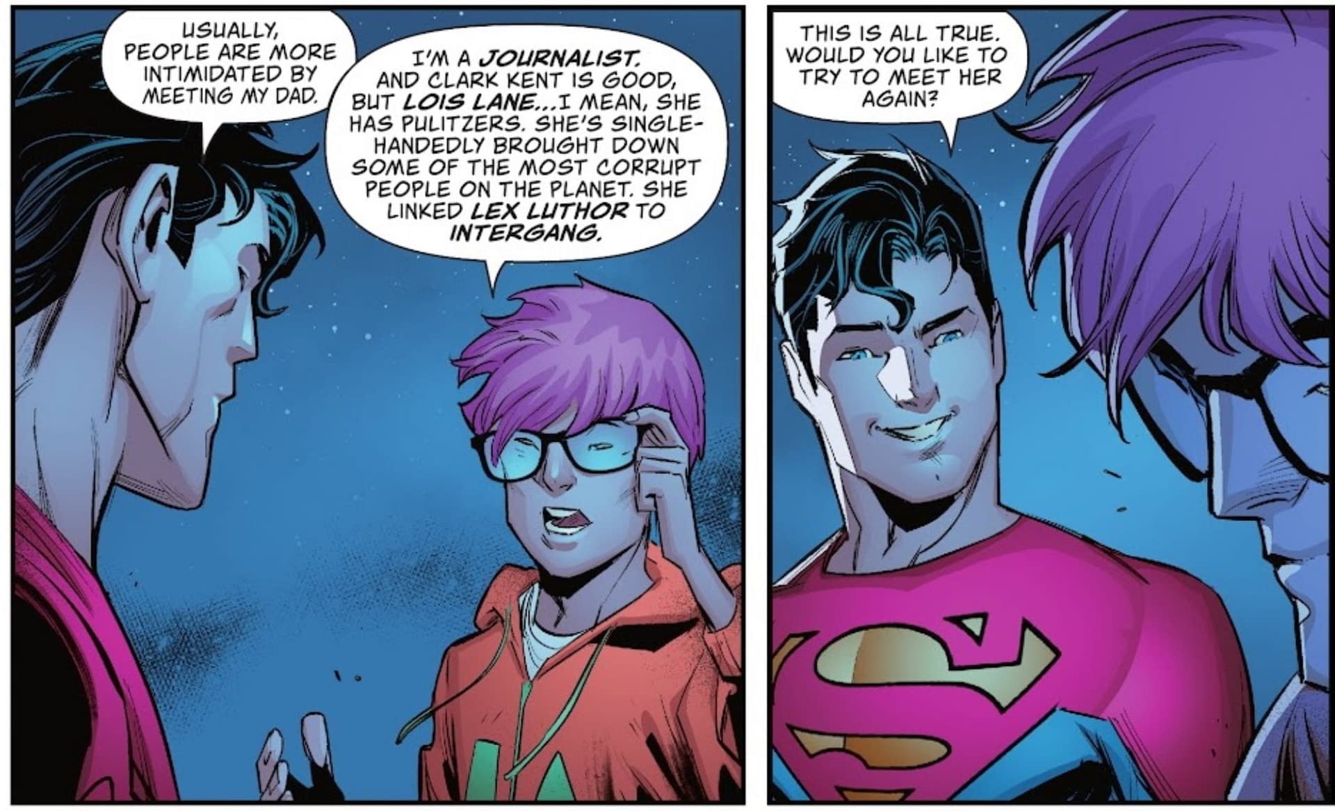 Jonathan Kent Introduces A Special Friend To His Parents (Spoilers)