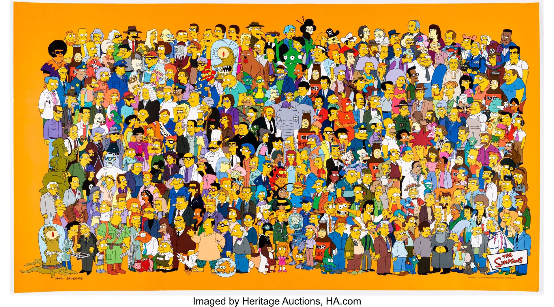 Matt Groening Simpsons Character