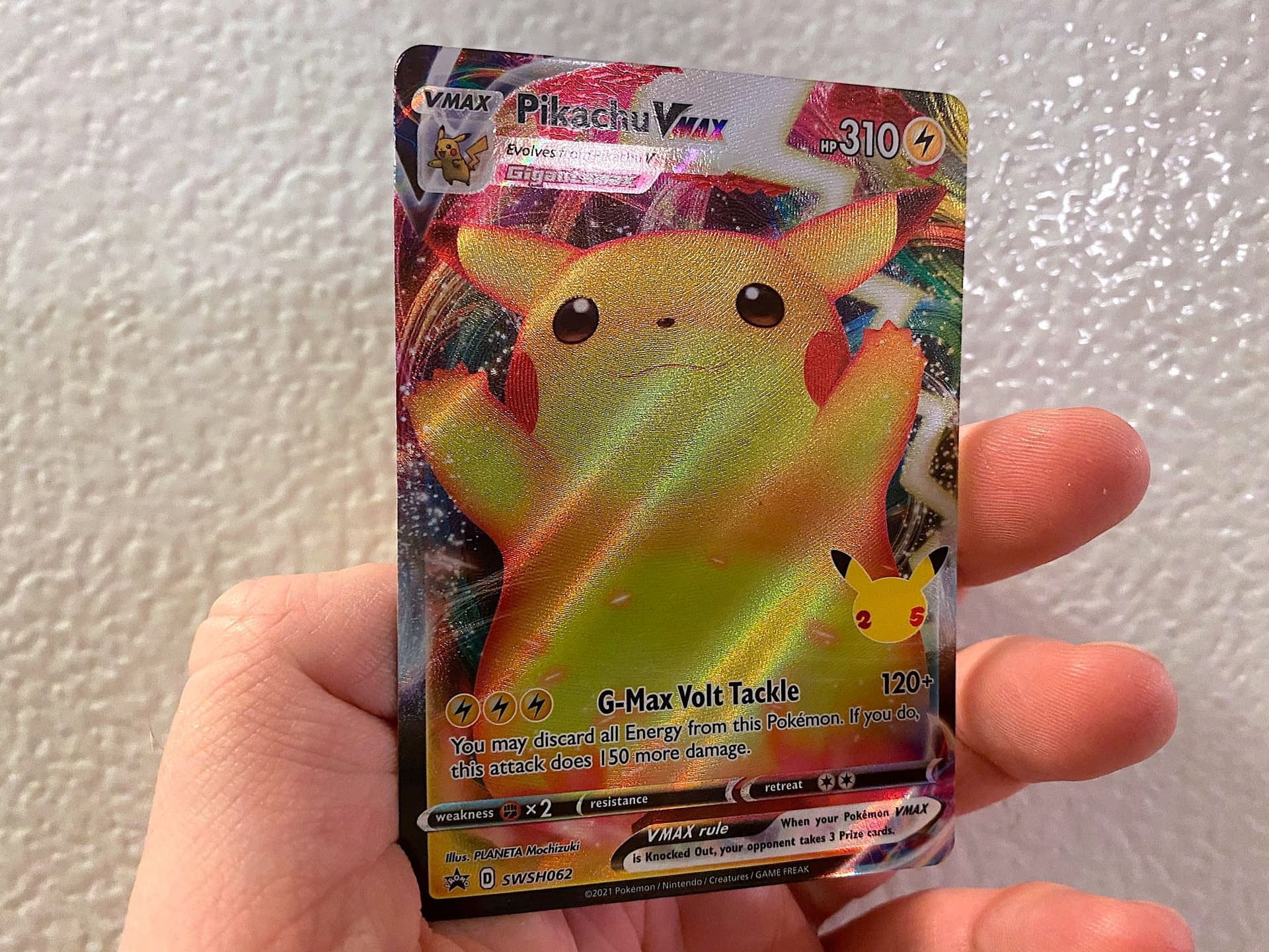 Pokémon TCG 25th Anniversary Celebrations Premium Pikachu VMAX