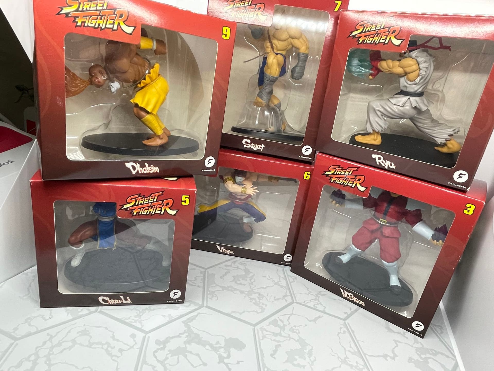 Street Fighter Vega 6 Figure Capcom Fanhome Figurine Collection