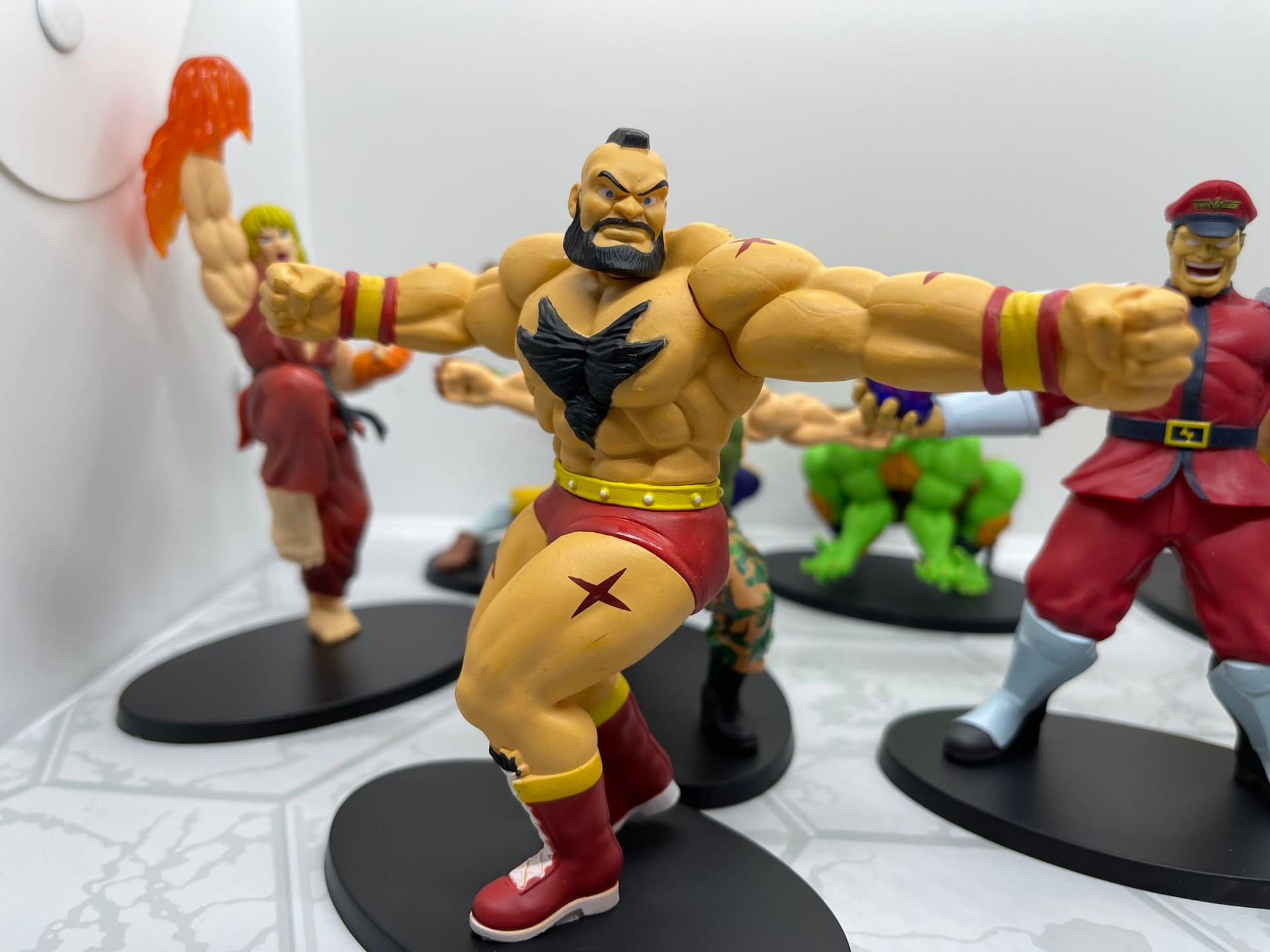 Street Fighter figures from the video game - Fanhome