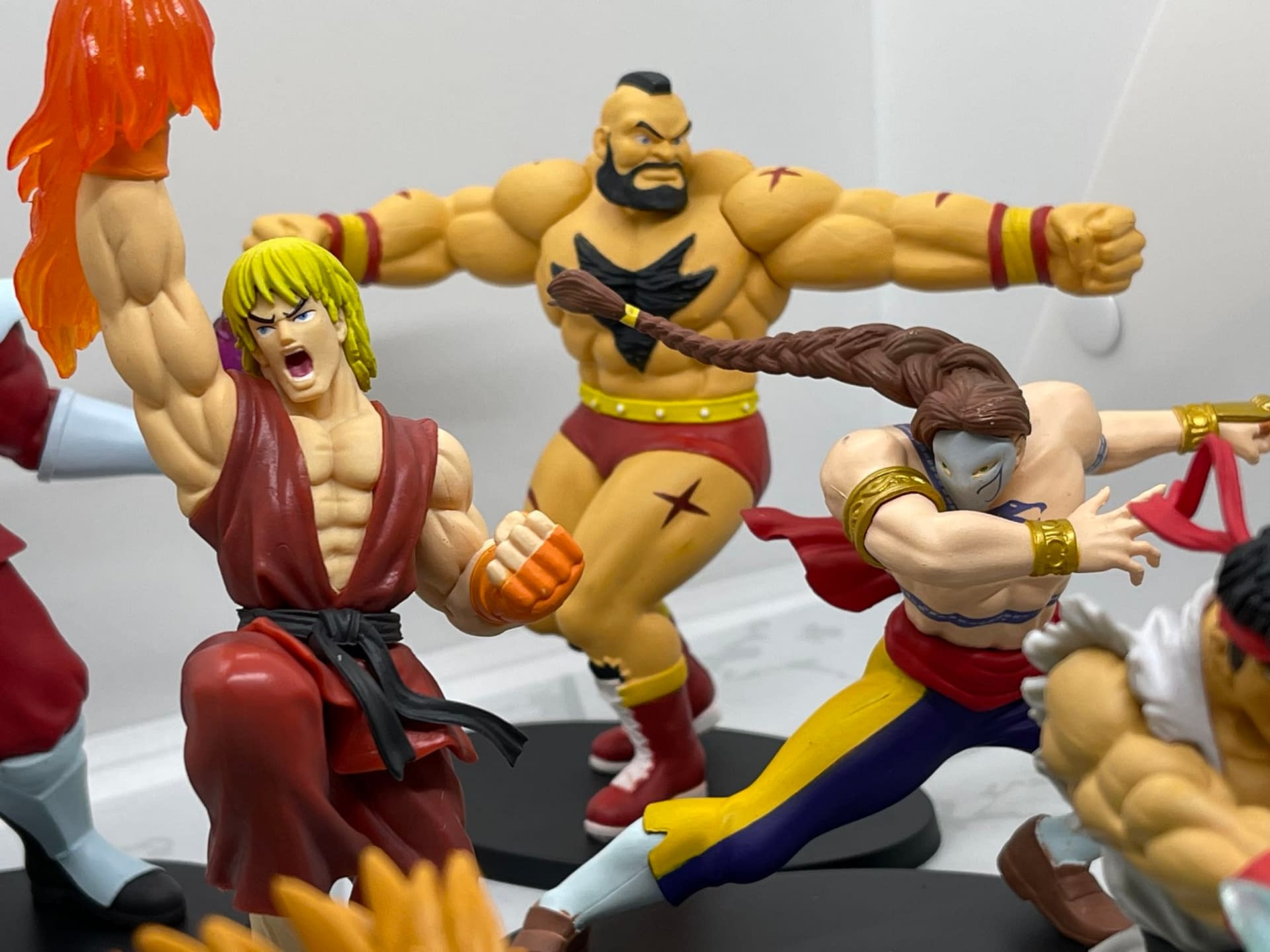 Street Fighter figures from the video game - Fanhome