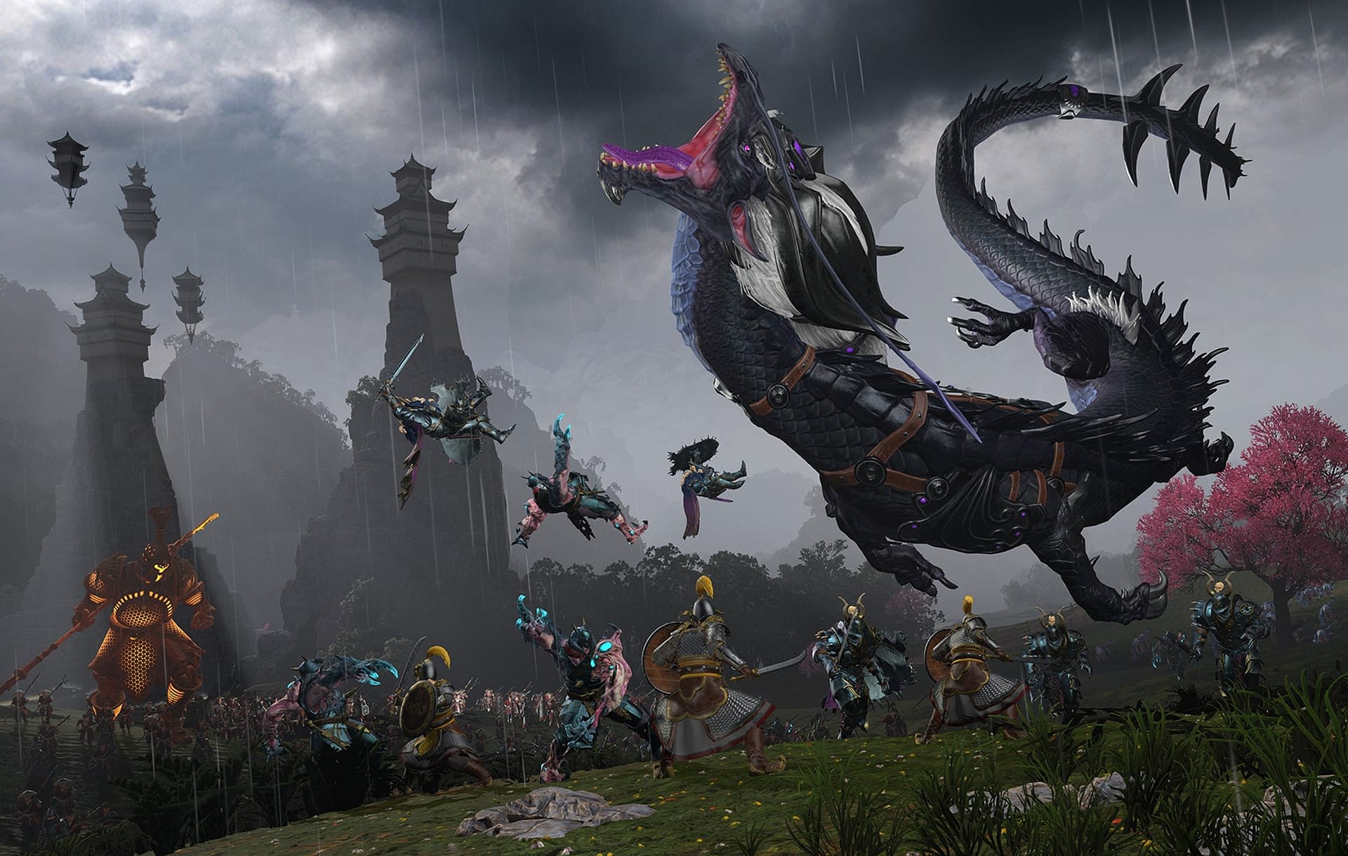 Total War Warhammer III Highlights Grand Cathay Battle Gameplay