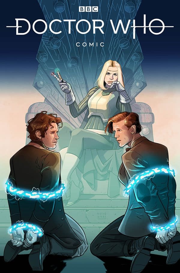 Doctor Who Comics Cover Courtesy Of Titan Comics
