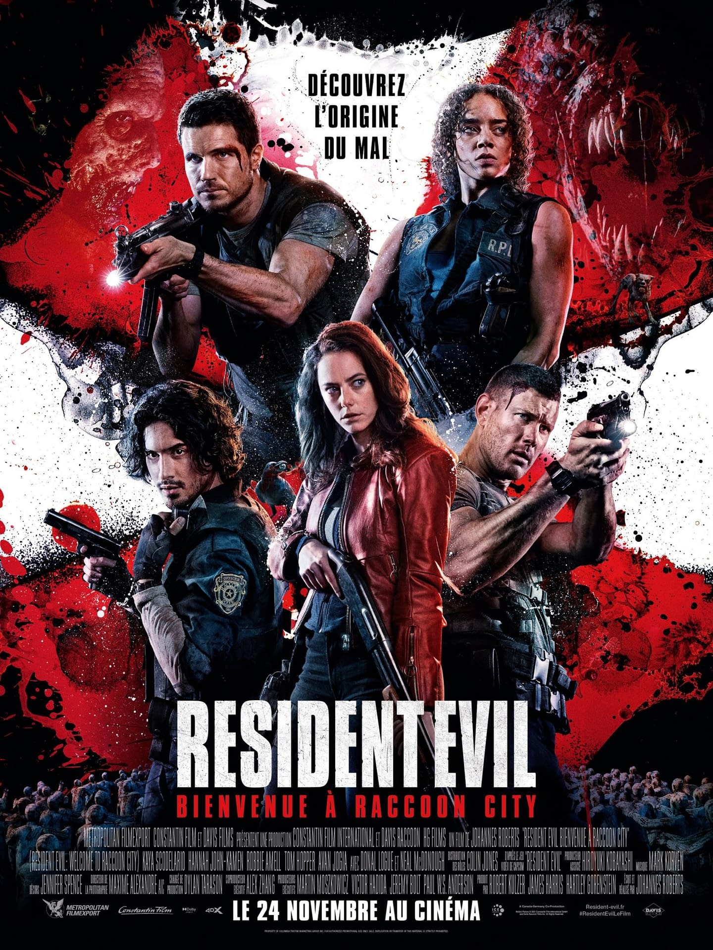 2 New Posters for Resident Evil to Raccoon City