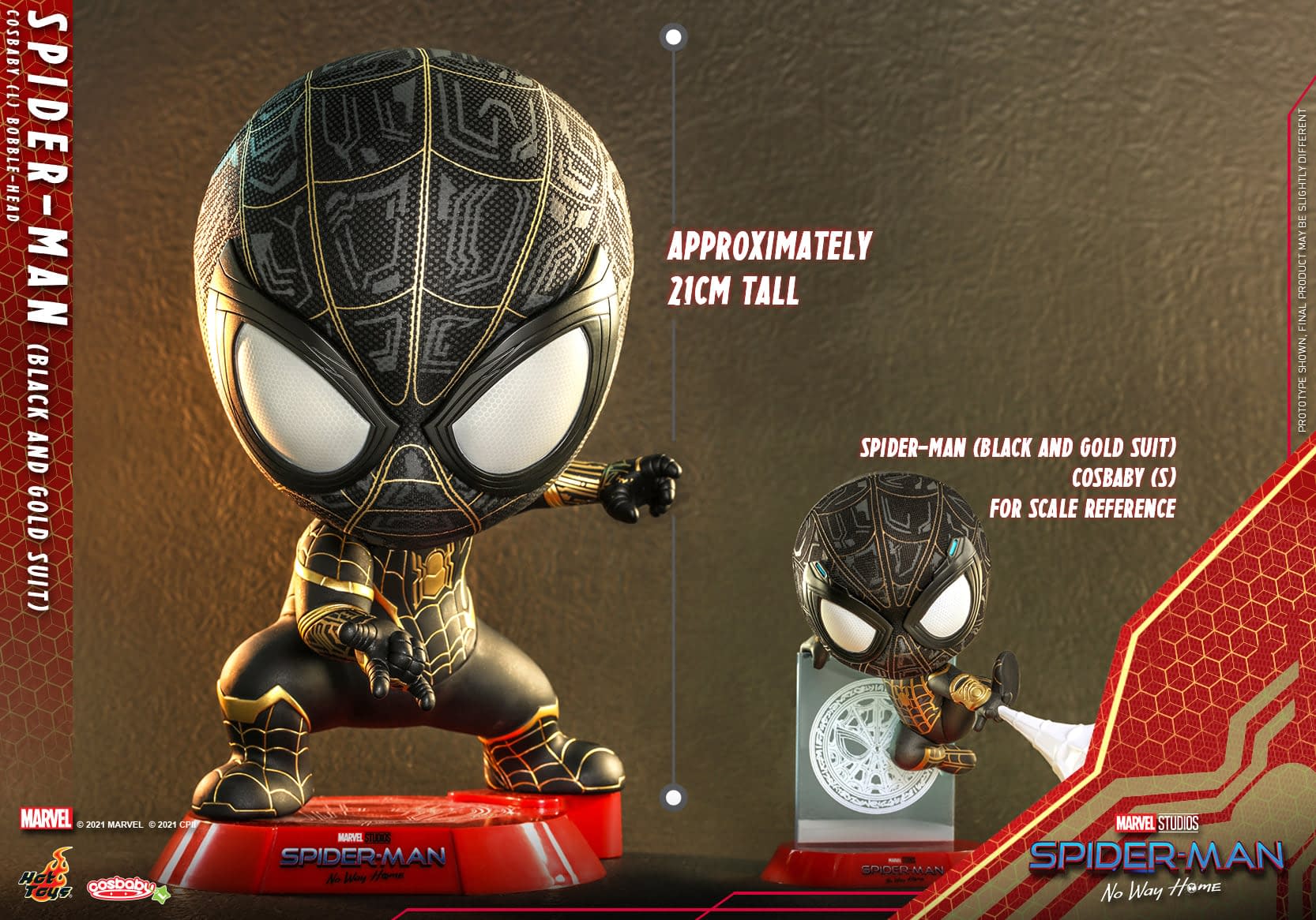 Spider-Man: No Way Home Cosbaby Coming Soon from Hot Toys