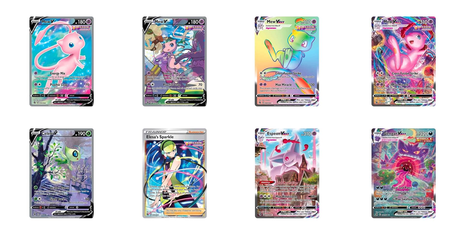 Mew VMAX, Fusion Strike, TCG Card Database