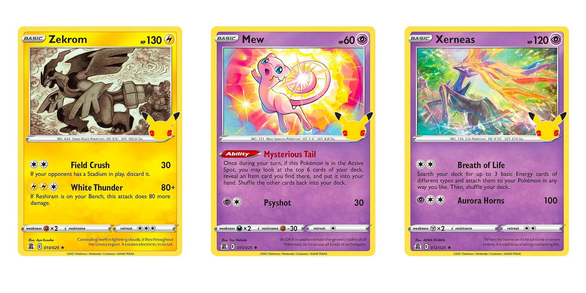 Mew - Celebrations Pokémon card 011/025