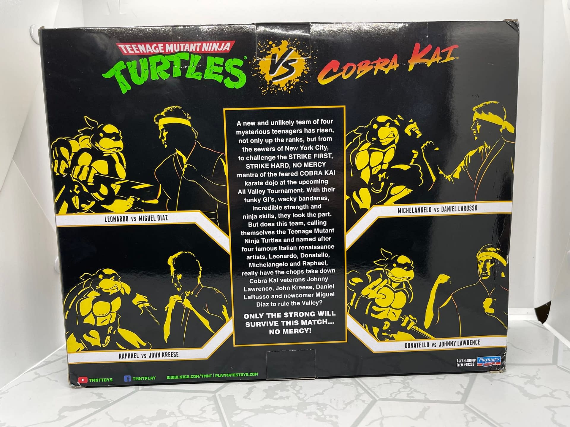 Are the TMNT x Cobra Kai Playmates 2-Pack Worth It? Let's Found Out