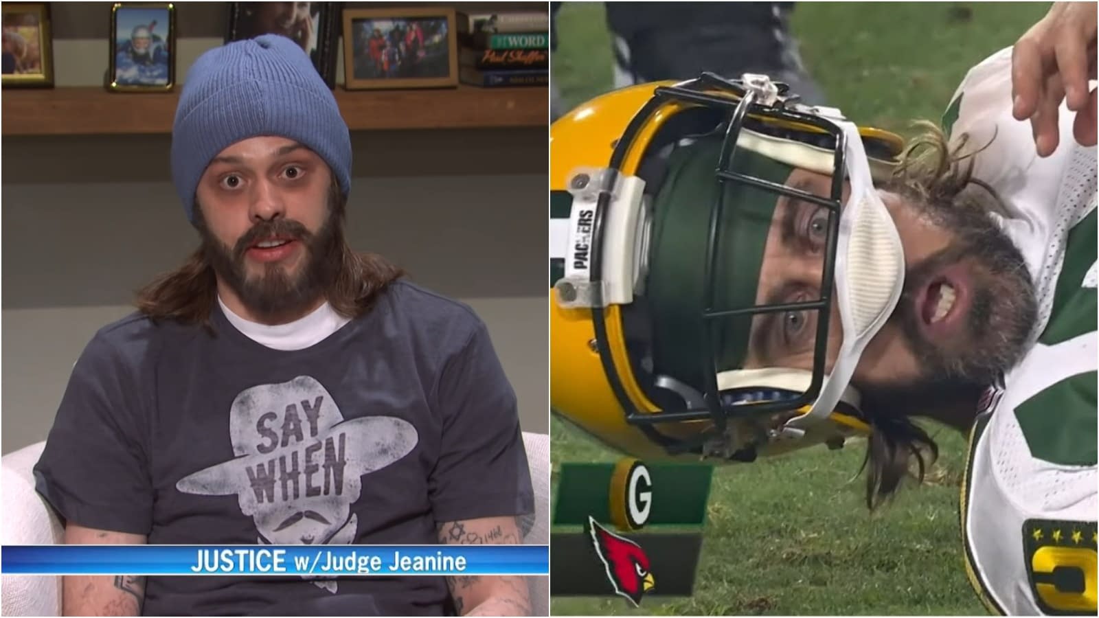 Saturday Night Live: Guess Aaron Rodgers Can't Take Hits Off the Field