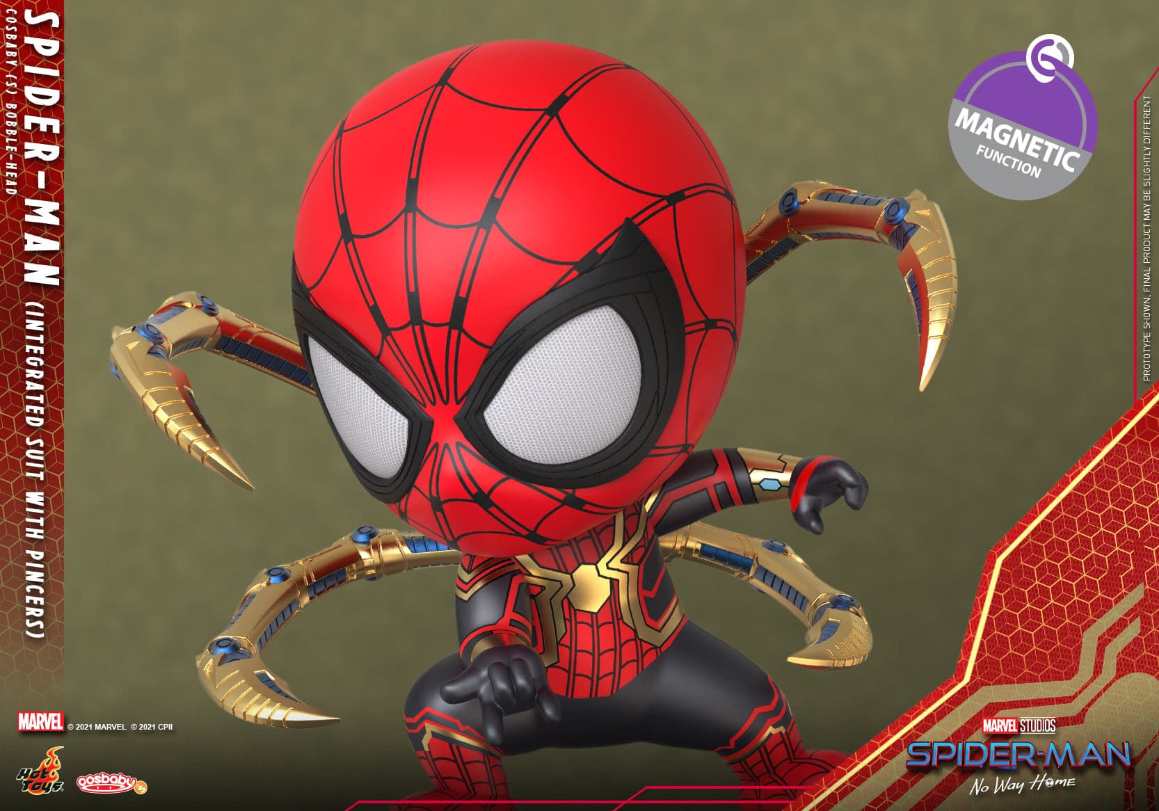 Hot Toys Reveals New Spider-Man: No Way Home Cosbaby Figures