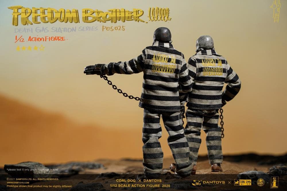 Damtoys Reveals Death Gas Station Freedom Brothers 1/12 Figure Set