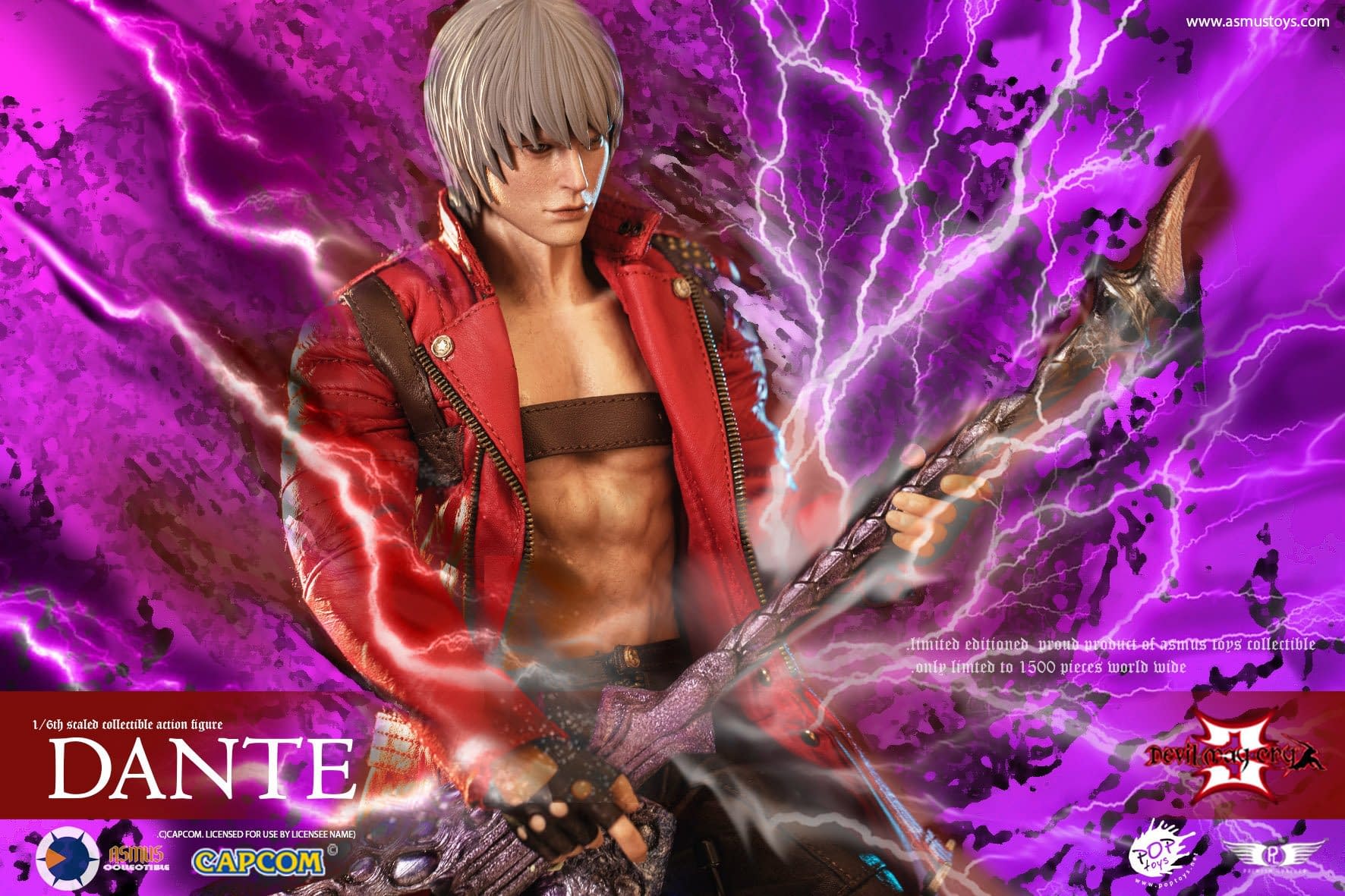 Dante Devil May Cry 3 Action Figure 1/6 31 cm - Poptoys – poptoys.it