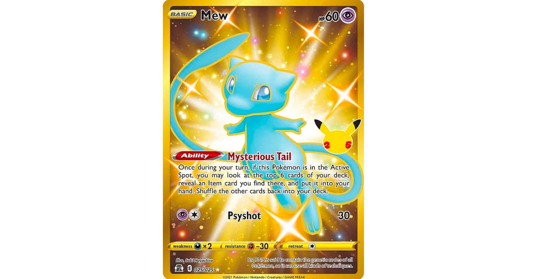 Mysterious “Leaked” Shiny Mew Card From Pokémon TCG: Celebrations