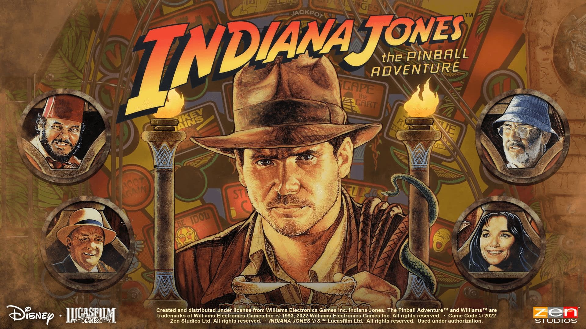 Indiana Jones and Temple of Doom - Movie Poster - US Version #2