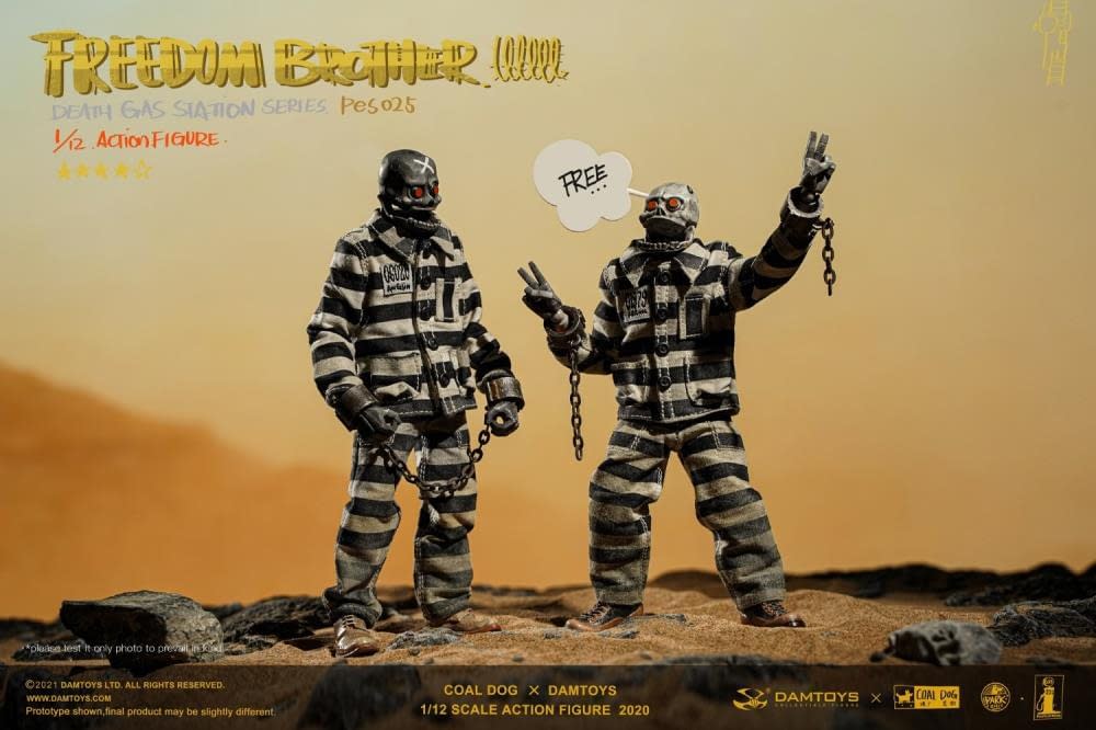 Damtoys Reveals Death Gas Station Freedom Brothers 1/12 Figure Set