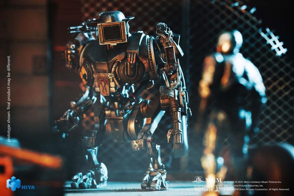 RoboCop 2 Cain Battle Damaged Figure Deploys with Hiya Toys